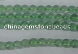 CFL601 15.5 inches 6mm round AB grade green fluorite beads wholesale