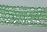 CFL610 15.5 inches 4mm round A grade green fluorite beads wholesale