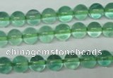 CFL612 15.5 inches 8mm round A grade green fluorite beads wholesale