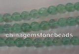 CFL852 15.5 inches 8mm round green fluorite gemstone beads