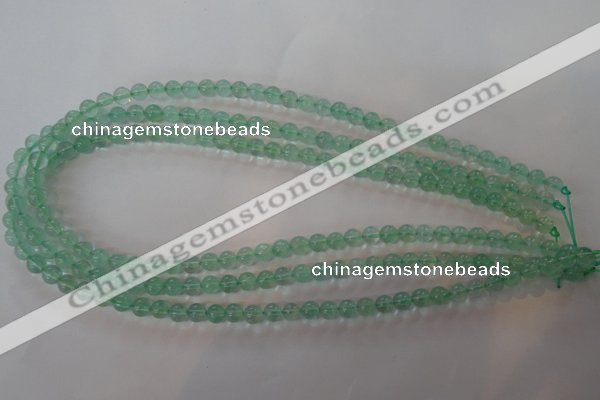 CFL852 15.5 inches 8mm round green fluorite gemstone beads