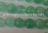 CFL854 15.5 inches 12mm round green fluorite gemstone beads