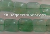 CFL868 15.5 inches 14*14mm square green fluorite gemstone beads