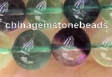 CFL921 15.5 inches 10mm round fluorite gemstone beads