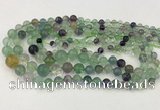 CFL930 15.5 inches 6mm - 12mm round fluorite graduated beads