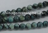 CFS101 15.5 inches 6mm round blue feldspar gemstone beads