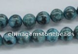 CFS103 15.5 inches 10mm round blue feldspar gemstone beads