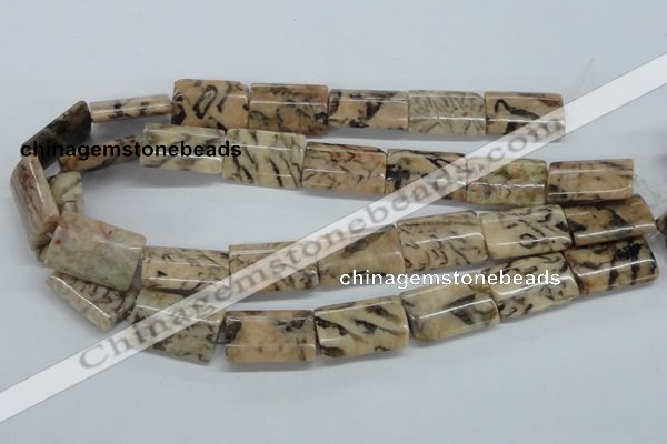 CFS17 15.5 inches 18*25mm rectangle natural feldspar gemstone beads