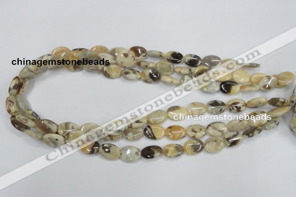 CFS202 15.5 inches 10*14mm oval natural feldspar gemstone beads