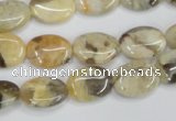 CFS210 15.5 inches 12*16mm oval natural feldspar gemstone beads