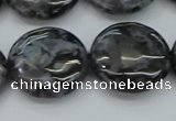 CFS315 15.5 inches 20mm flat round feldspar gemstone beads