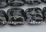 CFS323 15.5 inches 18*18mm square feldspar gemstone beads