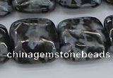 CFS324 15.5 inches 20*20mm square feldspar gemstone beads