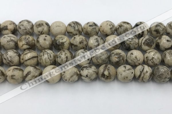 CFS412 15.5 inches 12mm faceted round feldspar beads wholesale