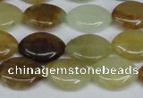 CFW135 15.5 inches 12*16mm marquise flower jade gemstone beads