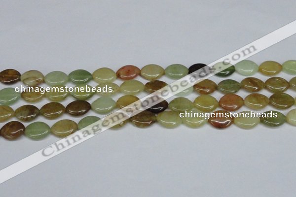 CFW136 15.5 inches 13*18mm marquise flower jade gemstone beads