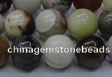 CFW16 15.5 inches 14mm round flower jade beads wholesale