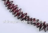 CGA12 15 inches multi sizes rice garnet gemstone beads Wholesale