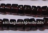 CGA365 15 inches 2*4mm heishi natural red garnet beads wholesale