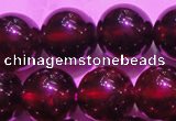 CGA420 15.5 inches 8mm round natural red garnet gemstone beads