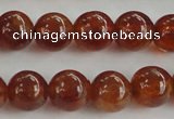 CGA511 15.5 inches 6mm round AA grade yellow red garnet beads