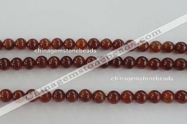 CGA512 15.5 inches 8mm round AA grade yellow red garnet beads