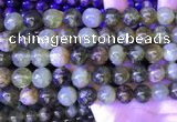 CGA703 15.5 inches 12mm round green garnet beads wholesale