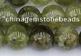 CGA712 15.5 inches 8mm round natural green garnet gemstone beads