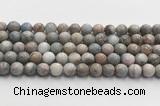 CGA921 15.5 inches 8mm faceted round blue angel skin beads wholesale