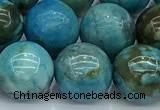 CGA928 15 inches 10mm round blue angel skin beads