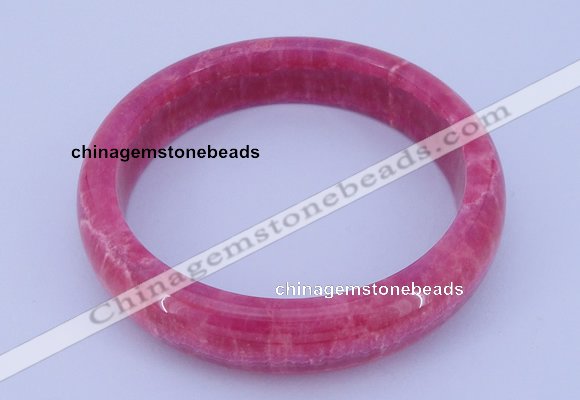 CGB201 Inner diameter 60mm fashion dyed rhodochrosite gemstone bangle