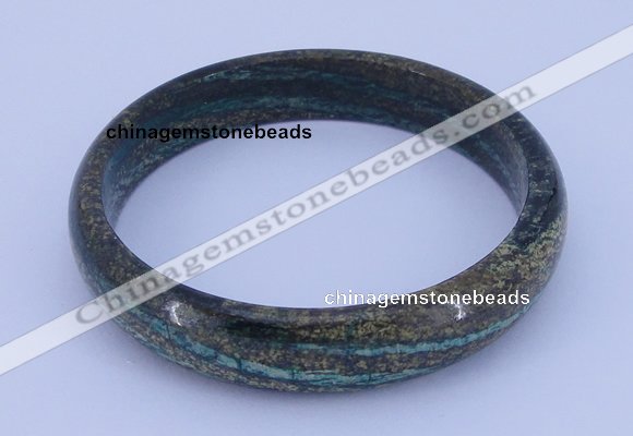 CGB212 Inner diameter 62mm fashion dyed long spar stone bangle