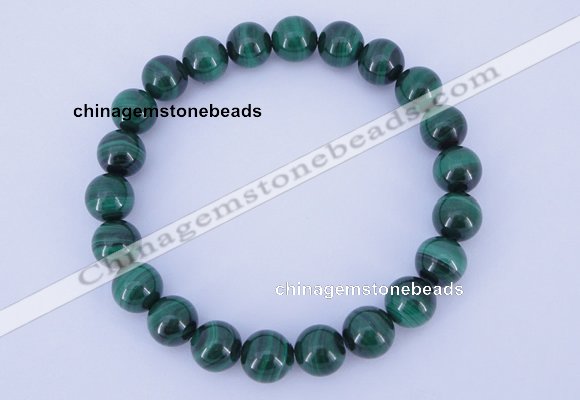 CGB222 2pcs 7.5 inches 18mm natural malachite gemstone bracelets