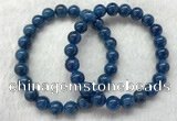 CGB2624 7.5 inches 8mm round natural apatite beaded bracelets