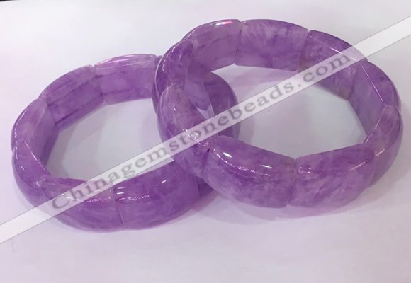 CGB2638 7.5 inches 18*25mm lavender amethyst bracelets wholesale