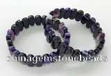 CGB3102 7.5 inches 8*15mm oval agate gemstone bracelets