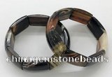 CGB3201 7.5 inches 18*29mm agate gemstone bracelets wholesale