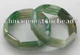 CGB3205 7.5 inches 18*29mm agate gemstone bracelets wholesale