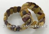 CGB3251 7.5 inches 12*25mm oval mookaite gemstone bracelets