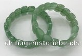 CGB3276 7.5 inches 10*15mm faceted marquise green aventurine bracelets