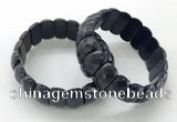 CGB3305 7.5 inches 10*20mm faceted oval lapis lazuli bracelets