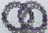 CGB4016 7.5 inches 9mm faceted round ametrine beaded bracelets