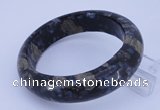 CGB477 Inner diameter 62mm fashion grey opal gemstone bangle