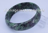 CGB481 Inner diameter 62mm fashion natural ruby zoisite gemstone bangle