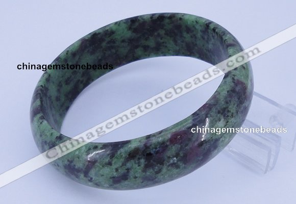 CGB481 Inner diameter 62mm fashion natural ruby zoisite gemstone bangle