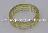 CGB671 7.5 inches 11*16mm lemon quartz bracelet wholesale