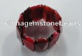 CGB708 8 inches 21*55mm agate gemstone bracelet wholesale