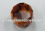 CGB709 8 inches 21*55mm agate gemstone bracelet wholesale