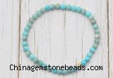 CGB7283 4mm tiny sea sediment jasper beaded meditation yoga bracelets