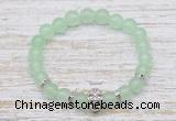 CGB7481 8mm candy jade bracelet with skull for men or women